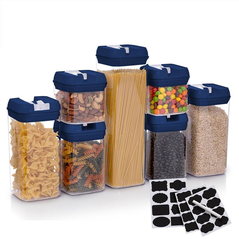 Cheer Collection Airtight Food Storage Containers, Set of 7, 1 of 8