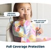 Tiny Twinkle Mess-Proof/Waterproof Long-Sleeve Baby Bib, Machine Washable Smock for Eating - 2 of 4