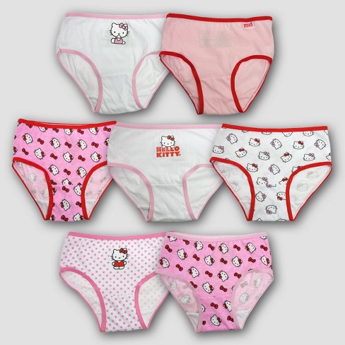 Toddler Girls' Hello Kitty 7pk Bikini Underwear - 2T-3T
