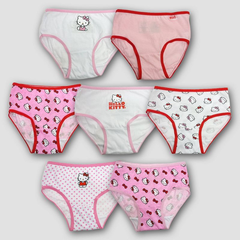 Toddler Girls' Hello Kitty 7pk Bikini Underwear, 1 of 5
