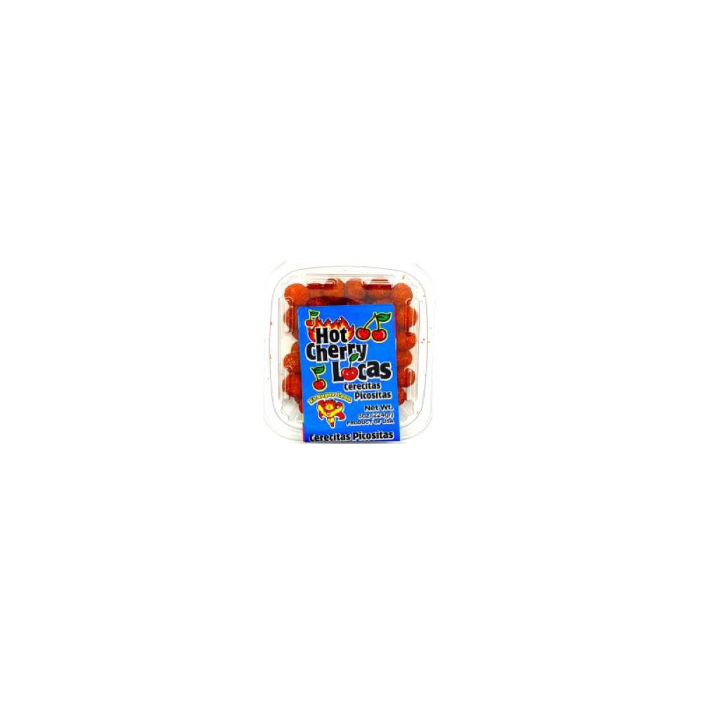 El Super Leon Candy Cherry Locas Tub - 8oz