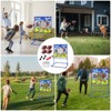 VATOS Football Toss Target Games with 4 Inflatable Footballs Family Party Game for Adults and Kids - 3 of 4