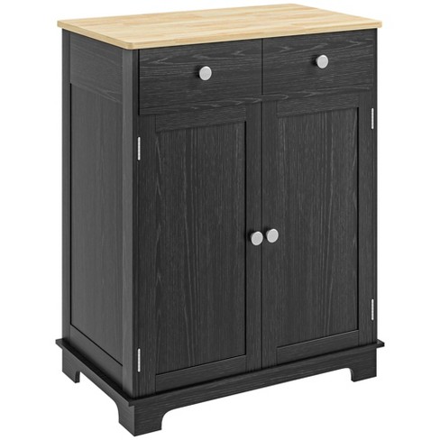 Homcom Shoe Storage Cabinet With 2 Flip Drawers And Open Compartment,  Adjustable Shelves For Entryway Or Hallway : Target
