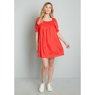 Summertime Garden Stories Smocked Mini Dress