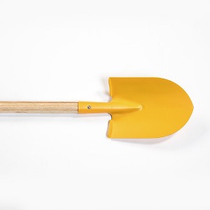 True Temper Real Shovel for Kids Tempered Carbon Steel USA Made 43" Long Yellow - 1 of 1