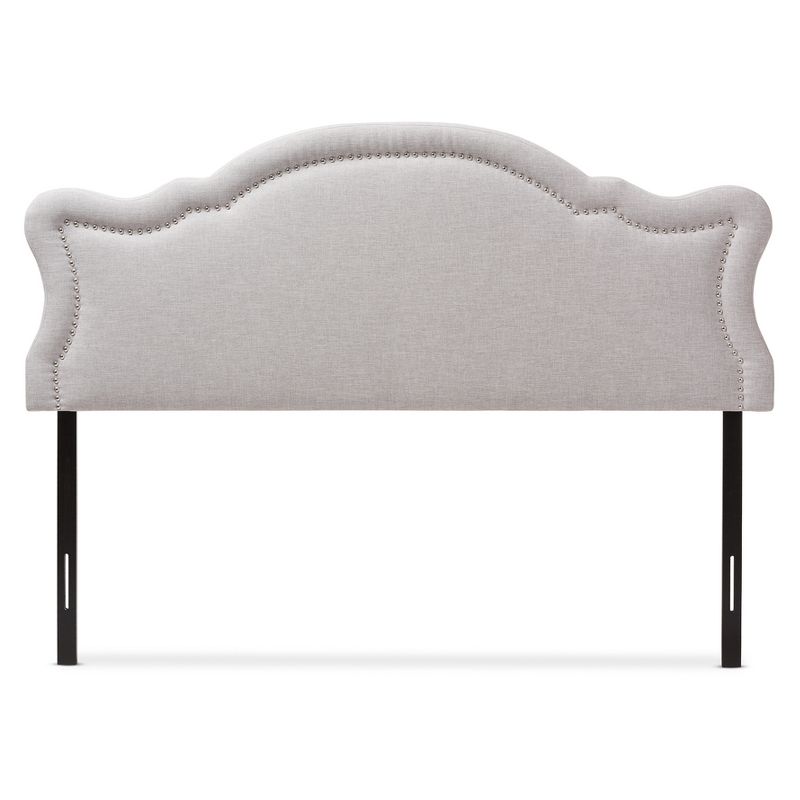 Queen Avery Modern and Contemporary Fabric Headboard Gray - Baxton Studio, 3 of 7