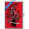 Trends International Marvel Deadpool & Wolverine - Deadpool Poses Framed Wall Poster Prints - 3 of 4