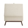 CAVINAS Mid-Century Modern Square Storage Ottoman,Convertible Footstool with Hidden Storage,Entryway Bench for LivingRoom,Bedroom - 2 of 4