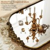 Aoibox Gold Traditional Vintage Ornate Baroque Wall Mirror for Bathroom, Bedroom, Hallway, or Fireplace Decor - 3 of 4