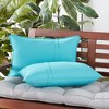 Kensington Garden 2pk 21"x41" Sunbrella Rectangular Outdoor Lumbar Pillows - 2 of 4