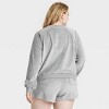 Women's Leisure Studio Velour Pullover Sweatshirt - Universal Thread™ - 2 of 3