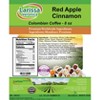 Larissa Veronica Red Apple Cinnamon Colombian Coffee (Gourmet, Naturally Flavored, Whole Coffee Beans) (8 oz, ZIN: 566323) - 2 of 4