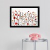 19" x 13" Beautiful Growth Poppy Floral and Botanical Framed Wall Art White/Red - Wynwood Studio - 4 of 4