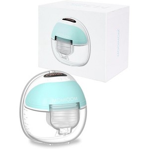 MOOIMOM M2 Wearable Breast Pump, Hands-Free Portable Electric, Double-Sealed Flange, 2 Modes, 5 Levels, Low Noise, 1 Pack - 1 of 4