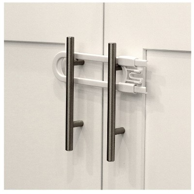 6-Pack Child Proof Locks for Cabinet Doors, Pantry, Closet