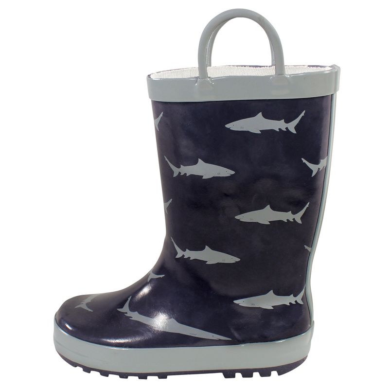 Hudson Baby Rain Boots, Sharks, 1 of 5