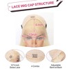 Jessie's Wig 24 Inch Straight Wig Ombre Golden Brown Highlight Color 13x4 Lace 1 Pc/Pack - 4 of 4