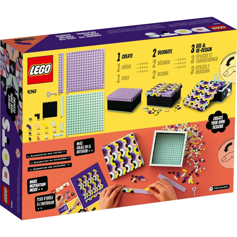 LEGO DOTS Big Box DIY Storage Box Arts and Crafts Set 41960, 5 of 12
