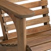 Teal Island Designs Kenneth Natural Wood Adirondack Chair - 4 of 4