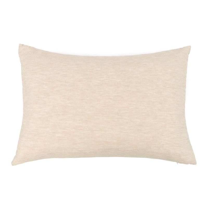 French Linen Decorative Throw Pillow | BOKSER HOME, 1 of 13