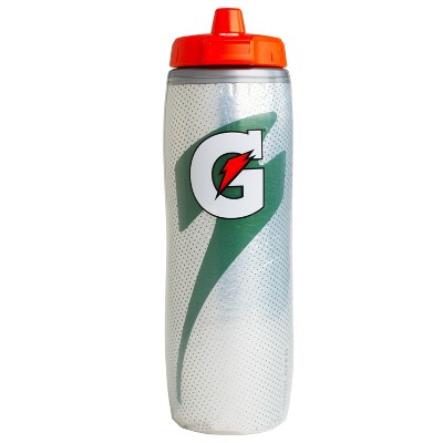 Gatorade 30oz Insulated Squeeze Water Bottle - Gray