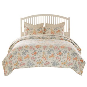 Greenland Home Fashions Chloe Quilt Set - 1 of 4