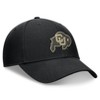 NCAA Colorado Buffaloes Cotton Baseball Hat: Adjustable Solid Black Cap - 3 of 4