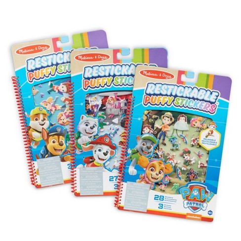 Melissa & Doug Paw Patrol Puffy Sticker Bundle : Target