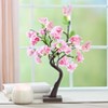The Lakeside Collection Tree Floral Butterfly 20 Light Count Tabletop Decor Pink Or Yellow - 2 of 2