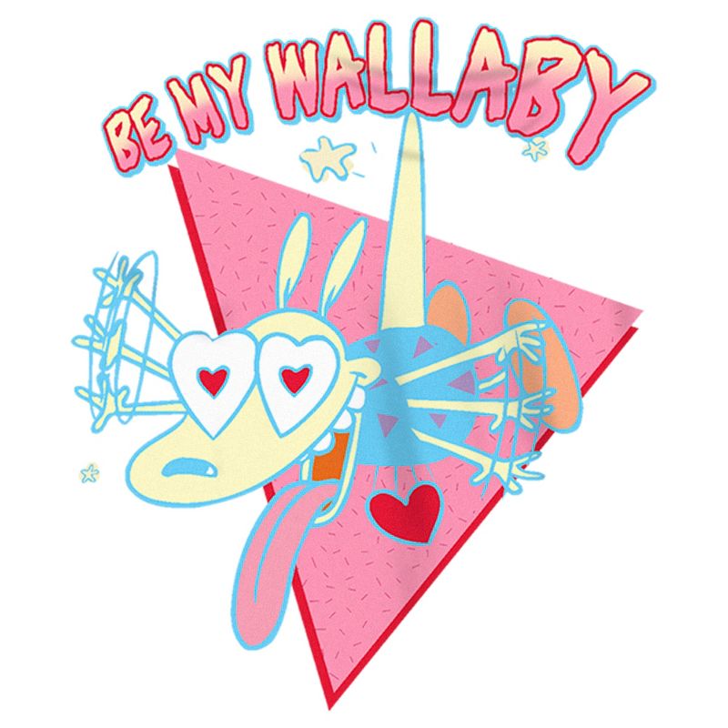 Girl's Rocko's Modern Life Be My Wallaby T-Shirt, 2 of 5