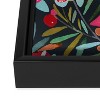 CayenaBlanca Watercolour Christmas Flowers Framed Art Canvas - Society6 - 4 of 4
