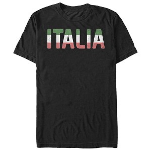 Men's Lost Gods Italian Flag Italia T-Shirt - 1 of 4