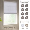 1PC 34x64in Cordless Roman Blind Galen Matte fabric - 2 of 4