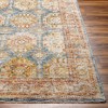 Hauteloom Crescentia Blue & Beige Textured Rug with Fringes - 4 of 4