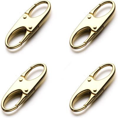 Attop Double Small Carabiner Clips - Theft Deterrent - Holding Zipper Closed - Zipper Pull Replacement