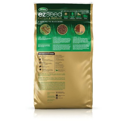 Scotts Ez Seed Sun & Shade 10lb: Patch & Repair, Tackifier, Quick ...