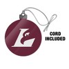 University of Wisconsin - La Crosse University Primary Logo Acrylic Christmas Tree Holiday Ornament - 3 of 4