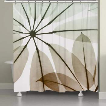 Laural Home Earthy Brassy Shower Curtain