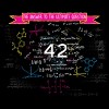 Men's Design By Humans The answer to the ultimate question 42 By Bomdesignz T-Shirt - 2 of 2