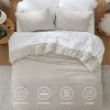 Bedsure Comforter Set – Soft & Warm Imitation Washed Cotton Bedding for All Seasons - 4 of 4