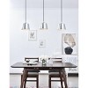 Elegant Lighting Nota 3 light chrome Pendant - 2 of 4