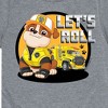 Boys' - Paw Patrol - Let's Roll Rubble Short Sleeve Graphic T-Shirt - 2 of 4