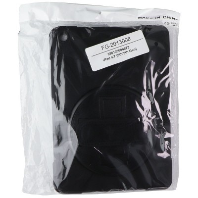 Generic Protective Shell Case & Strap for iPad 9.7-inch (6th/5th Gen) - Black