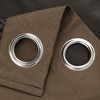 RT Designers Collection Barron Two Pack Premium Grommet Curtain Panel 54" x 84" Taupe - image 3 of 4