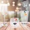 Big Dot of Happiness Fire Up the Grill - Summer BBQ Picnic Party Paper Beverage Markers for Glasses - Drink Tags - Set of 24 - 2 of 4
