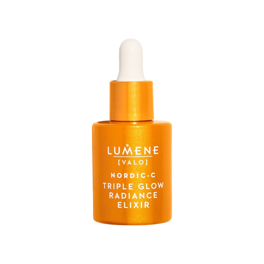 Lumene Nordic-C Valo Triple Glow Radiance Elixir - 1 fl oz: Vegan, Liquid, Face Application, Unscented