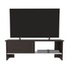 47.4" Wood Modern TV Stand with One Door and One Shelf for Living Room and Bedroom - 2 of 4