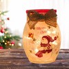 Stony Creek 4.0 Inch Vintage Postcard Small Jar Pre-Lit Electric Christmas Novelty Sculpture Lights - 2 of 4