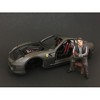 "Chop Shop" Mr. Lugnut with a Bench Figurine for 1/18 Scale Models by American Diorama - 2 of 3