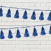 Beistle Metallic Tassel Garland, 9.75" x 8', (2/Pkg) Blue - 2 of 4